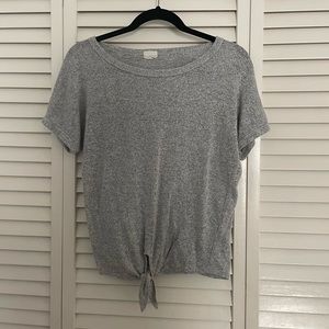 Small Caution to the Wind Tie Tee